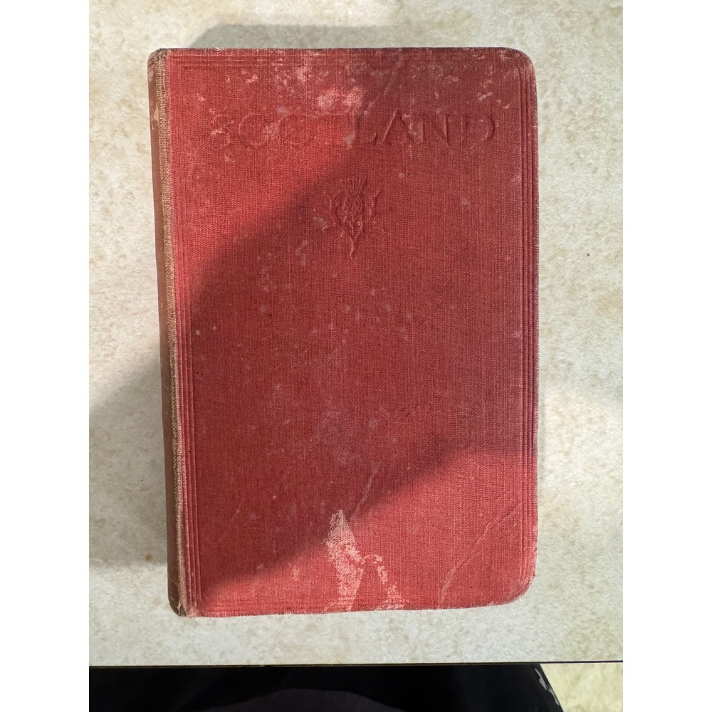 The Complete Scotland Ward Lock‎ Red Guide Vintage Travel Book Thirty Maps Plans